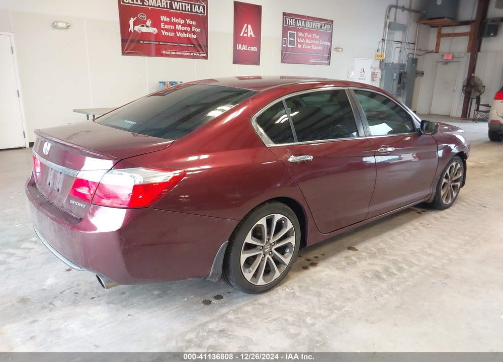 2014 HONDA ACCORD SPORT VIN: 1HGCR2F54EA277769