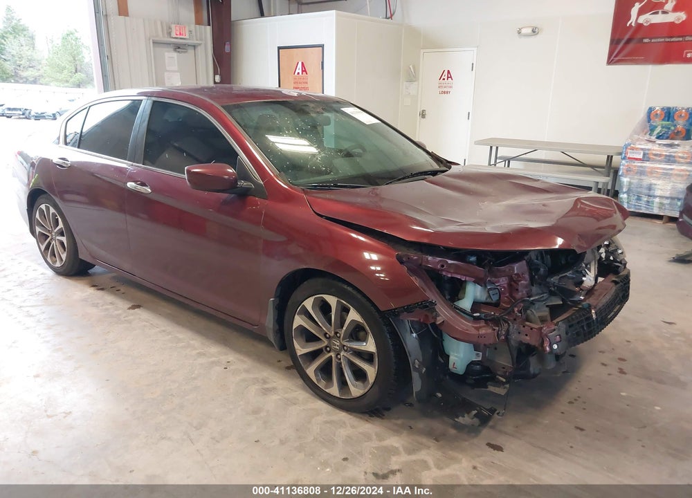 2014 HONDA ACCORD SPORT VIN: 1HGCR2F54EA277769