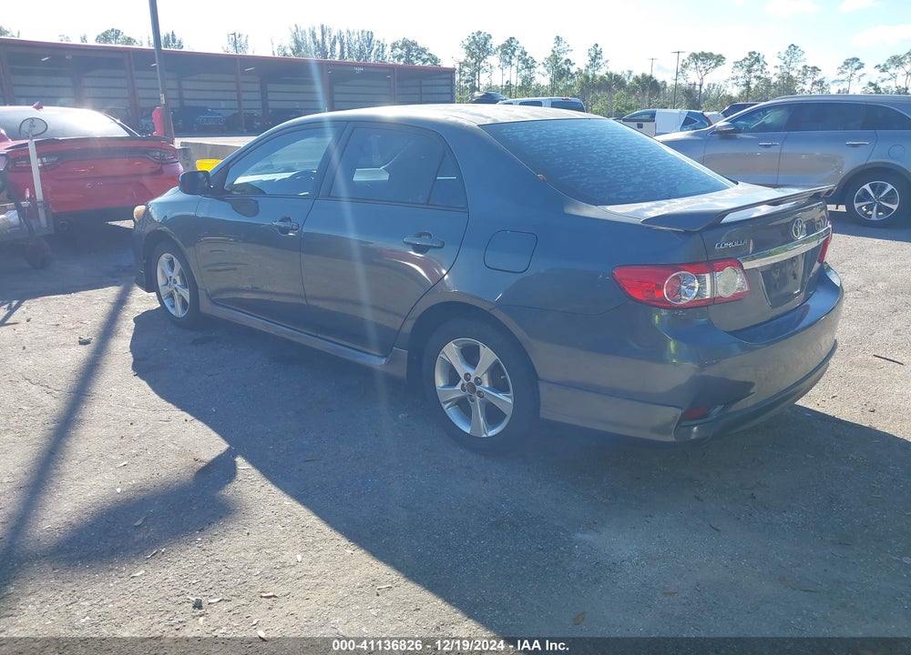 2013 TOYOTA COROLLA S VIN: 2T1BU4EE7DC987426