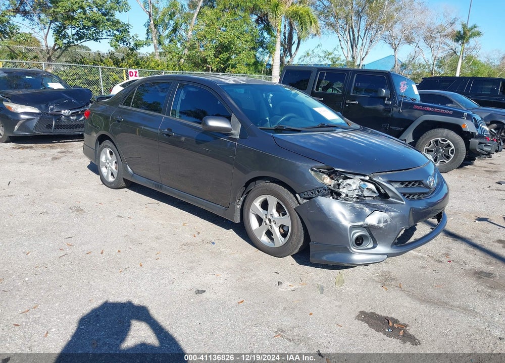 2013 TOYOTA COROLLA S VIN: 2T1BU4EE7DC987426