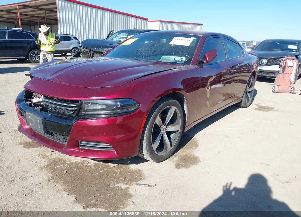 2017 DODGE CHARGER VIN: 2C3CDXBG4HH625503
