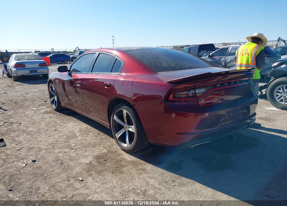2017 DODGE CHARGER VIN: 2C3CDXBG4HH625503