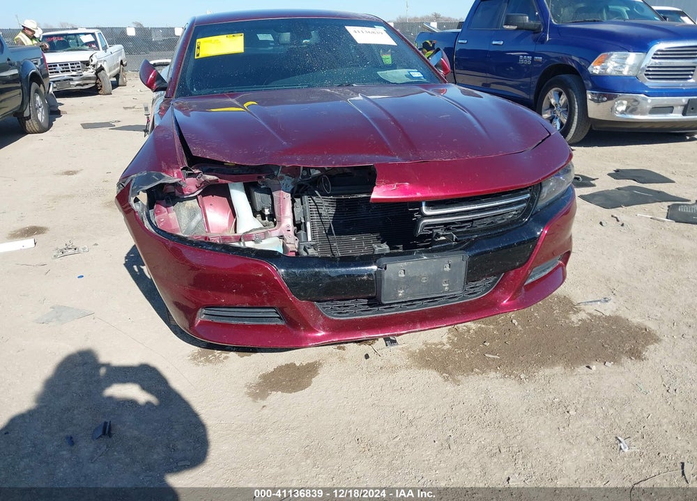 2017 DODGE CHARGER VIN: 2C3CDXBG4HH625503