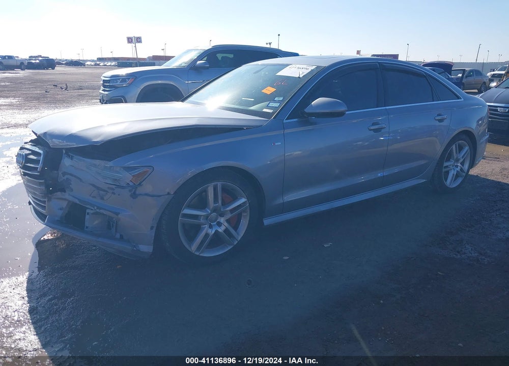 2016 AUDI A6 2.0T PREMIUM PLUS VIN: WAUGFAFC5GN105423