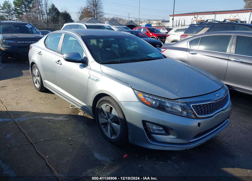 2014 KIA OPTIMA HYBRID EX VIN: KNAGN4AD5E5069833