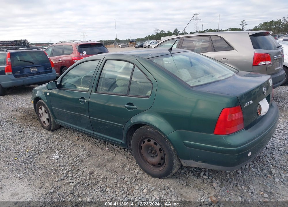 2002 VOLKSWAGEN JETTA GLS VIN: 3VWSB69M22M179750