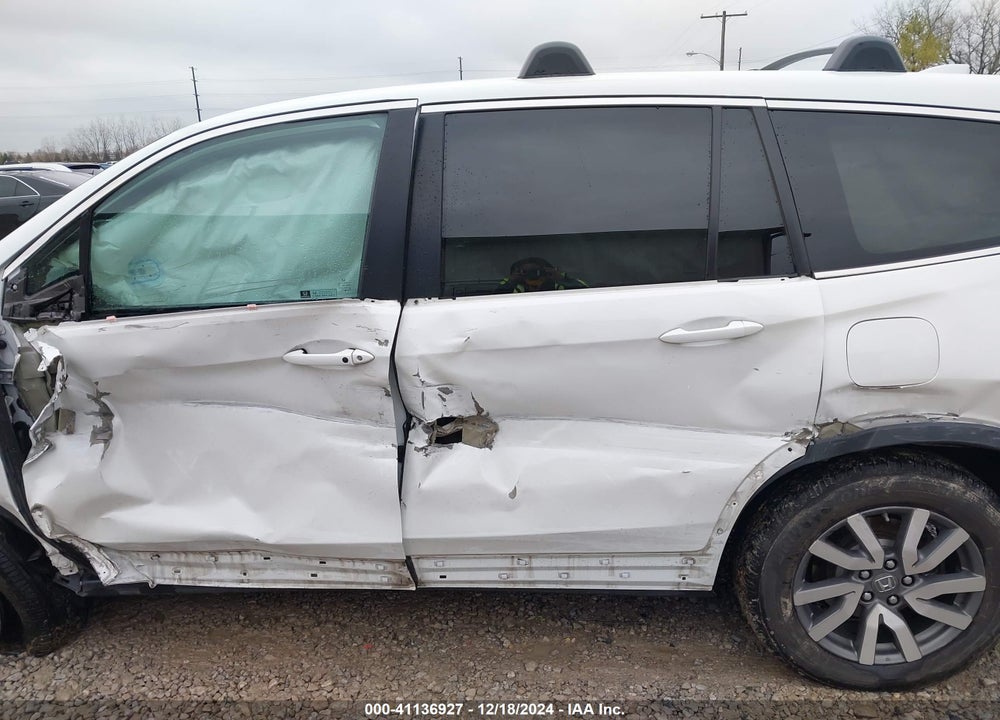 2022 HONDA PILOT AWD EX-L VIN: 5FNYF6H51NB000280