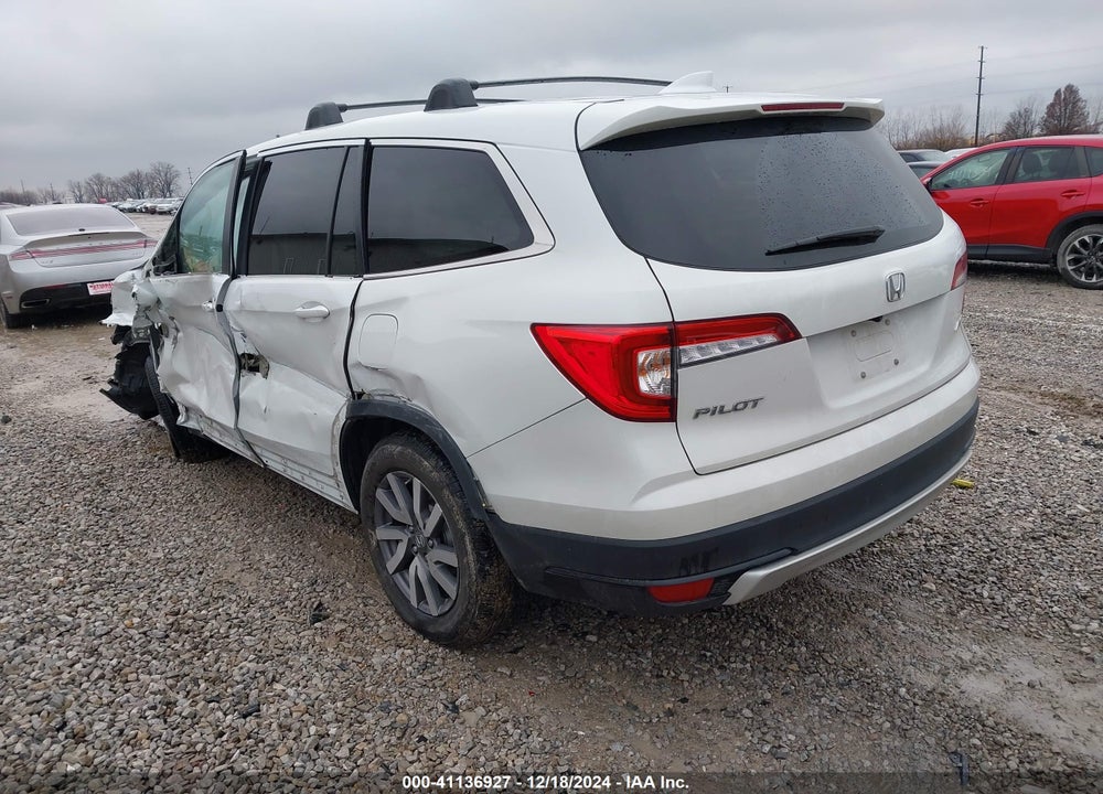 2022 HONDA PILOT AWD EX-L VIN: 5FNYF6H51NB000280