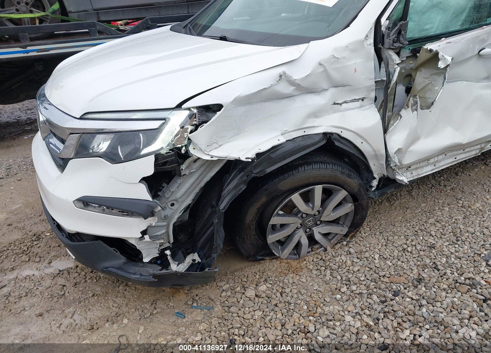 2022 HONDA PILOT AWD EX-L VIN: 5FNYF6H51NB000280
