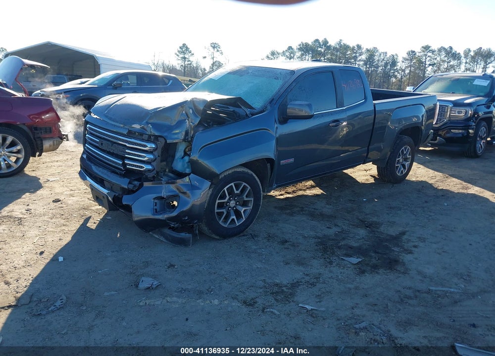2015 GMC CANYON SLE VIN: 1GTH6BE38F1146763