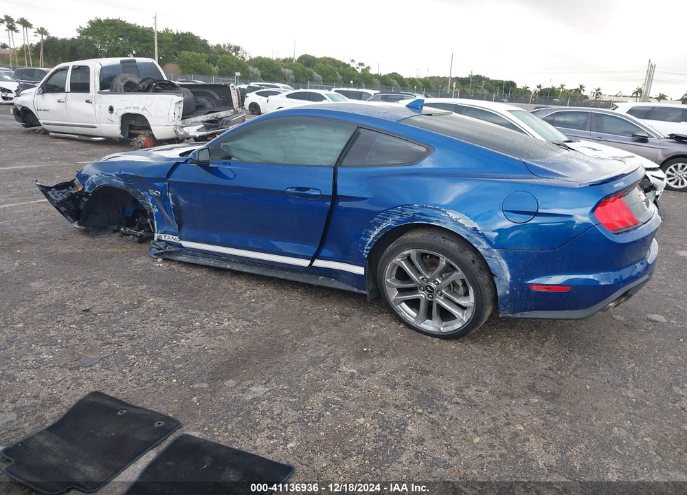 2022 FORD MUSTANG GT PREMIUM FASTBACK VIN: 1FA6P8CF2N5121472