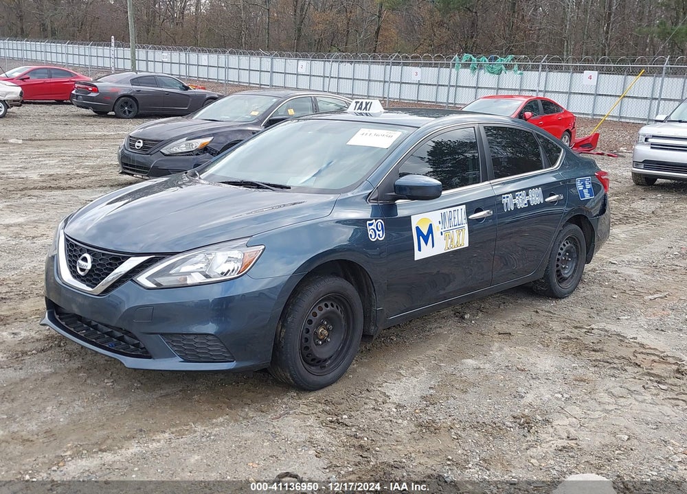 2016 NISSAN SENTRA SV VIN: 3N1AB7AP8GY253847