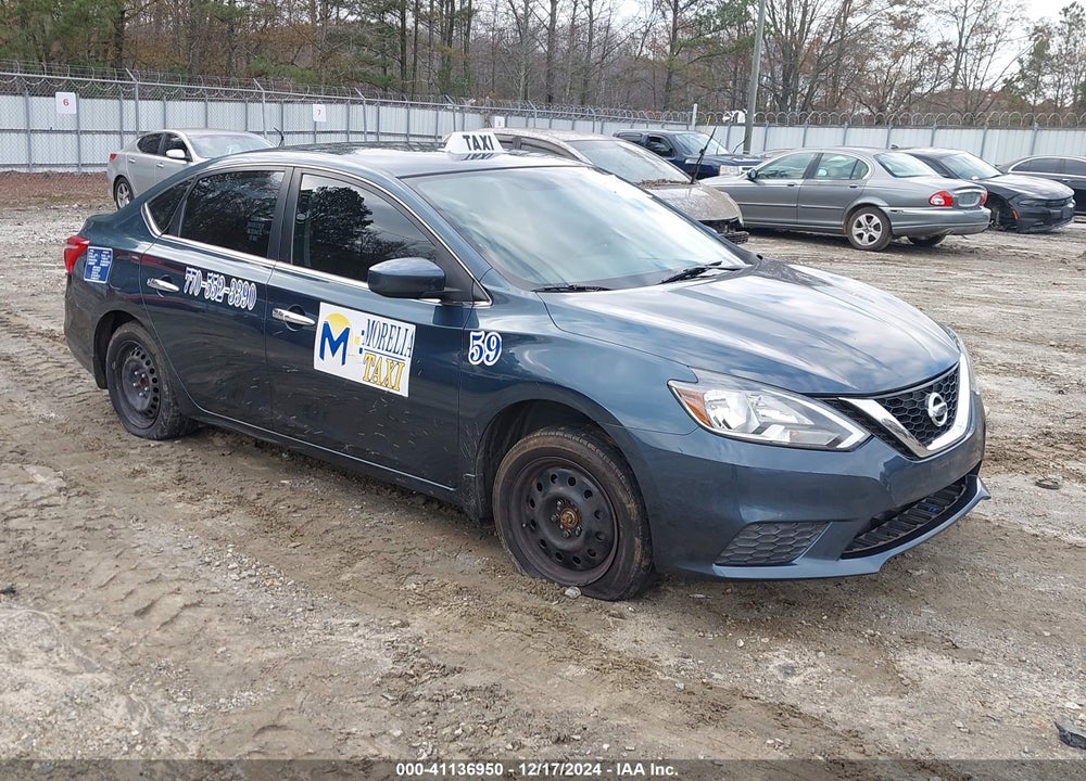 2016 NISSAN SENTRA SV VIN: 3N1AB7AP8GY253847