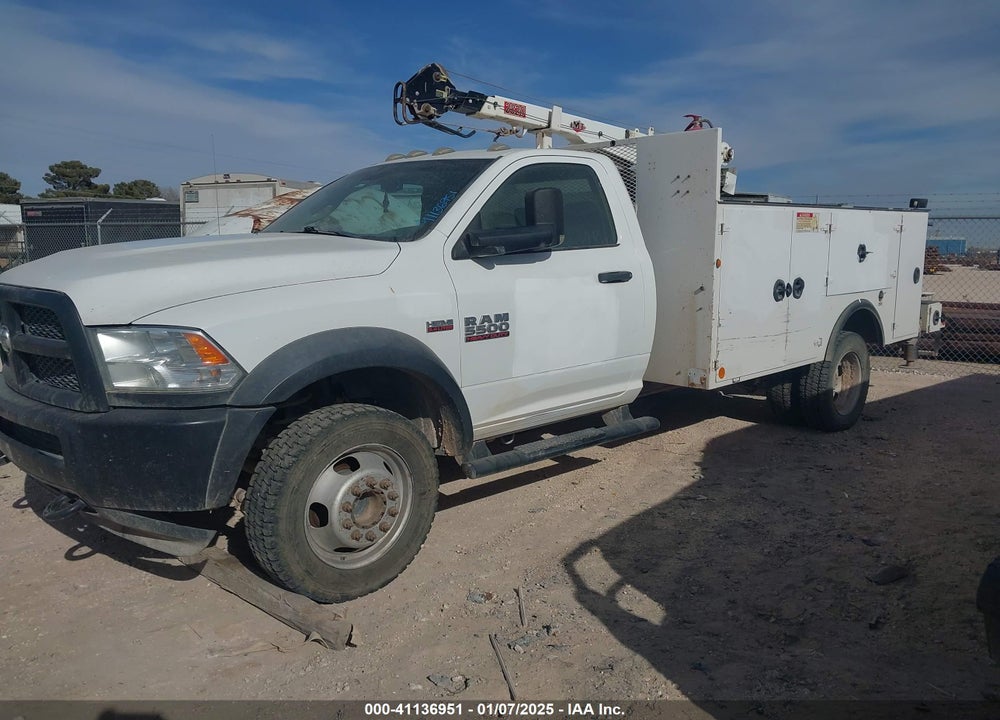 2018 RAM 5500 CHASSIS TRADESMAN/SLT VIN: 3C7WRMBJ7JG179716