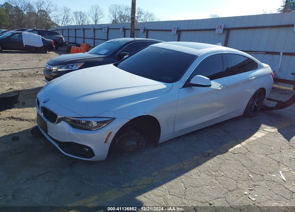 2019 BMW 430I GRAN COUPE VIN: WBA4J3C53KBL06072