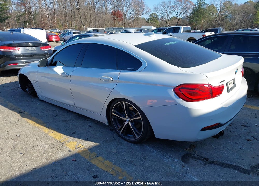 2019 BMW 430I GRAN COUPE VIN: WBA4J3C53KBL06072