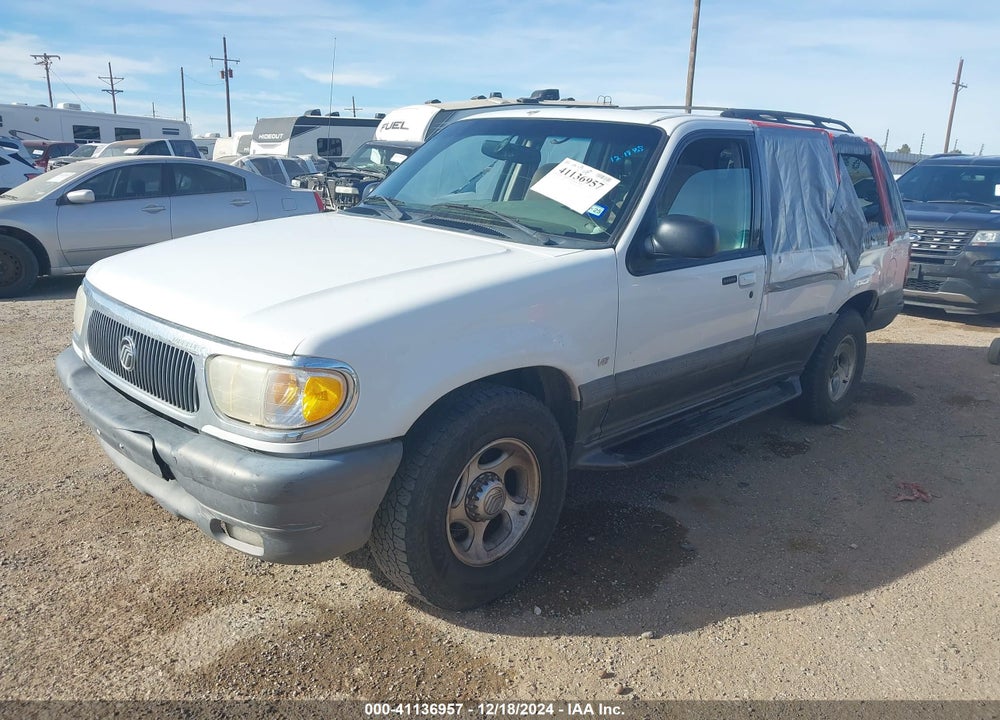 2001 MERCURY MOUNTAINEER VIN: 4M2ZU66P31UJ14114