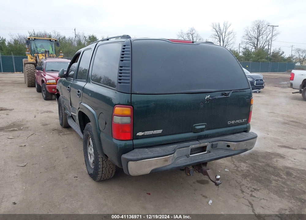 2003 CHEVROLET TAHOE LT VIN: 1GNEK13Z53J276194