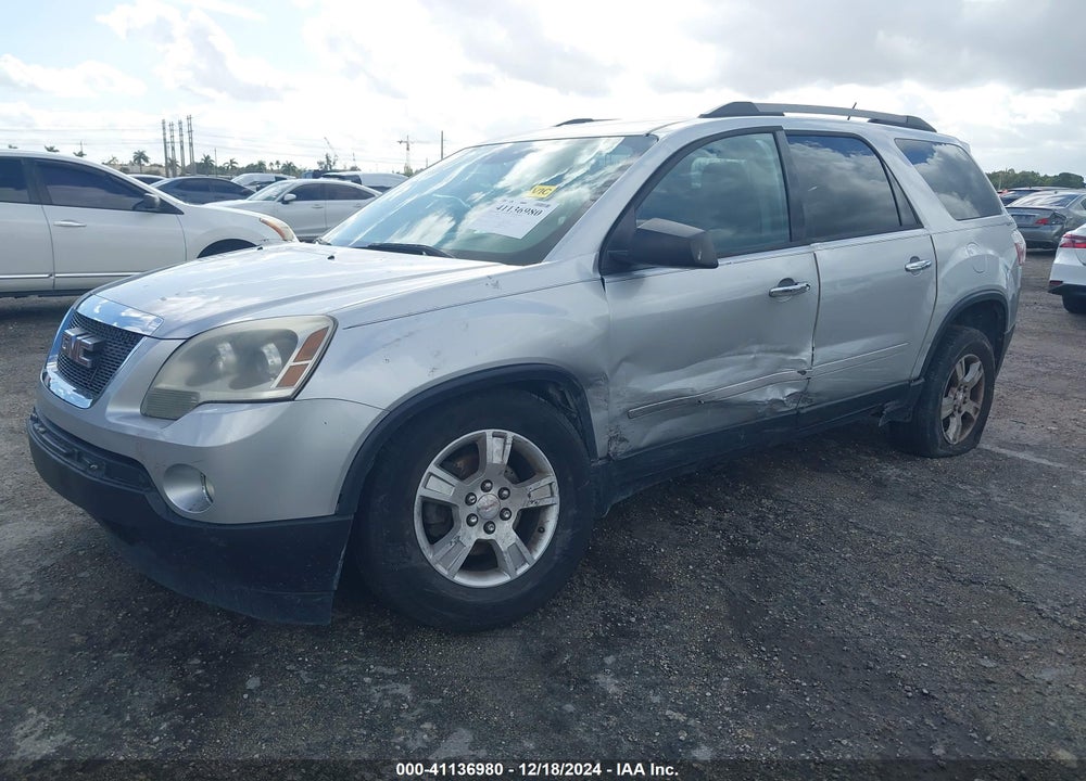 2010 GMC ACADIA SLE VIN: 1GKLRLED9AJ210418