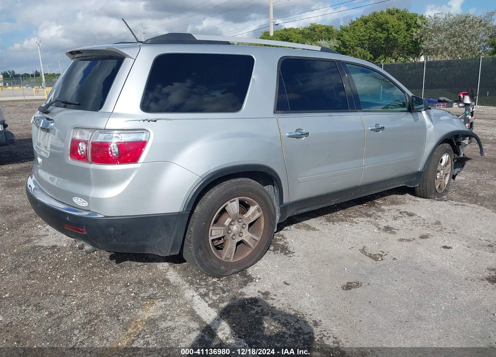 2010 GMC ACADIA SLE VIN: 1GKLRLED9AJ210418
