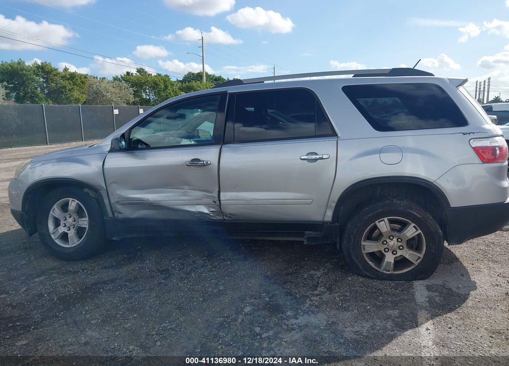 2010 GMC ACADIA SLE VIN: 1GKLRLED9AJ210418
