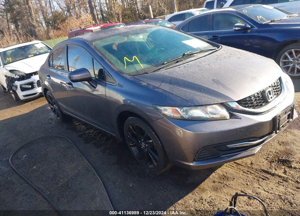 2015 HONDA CIVIC LX VIN: 19XFB2F51FE277534