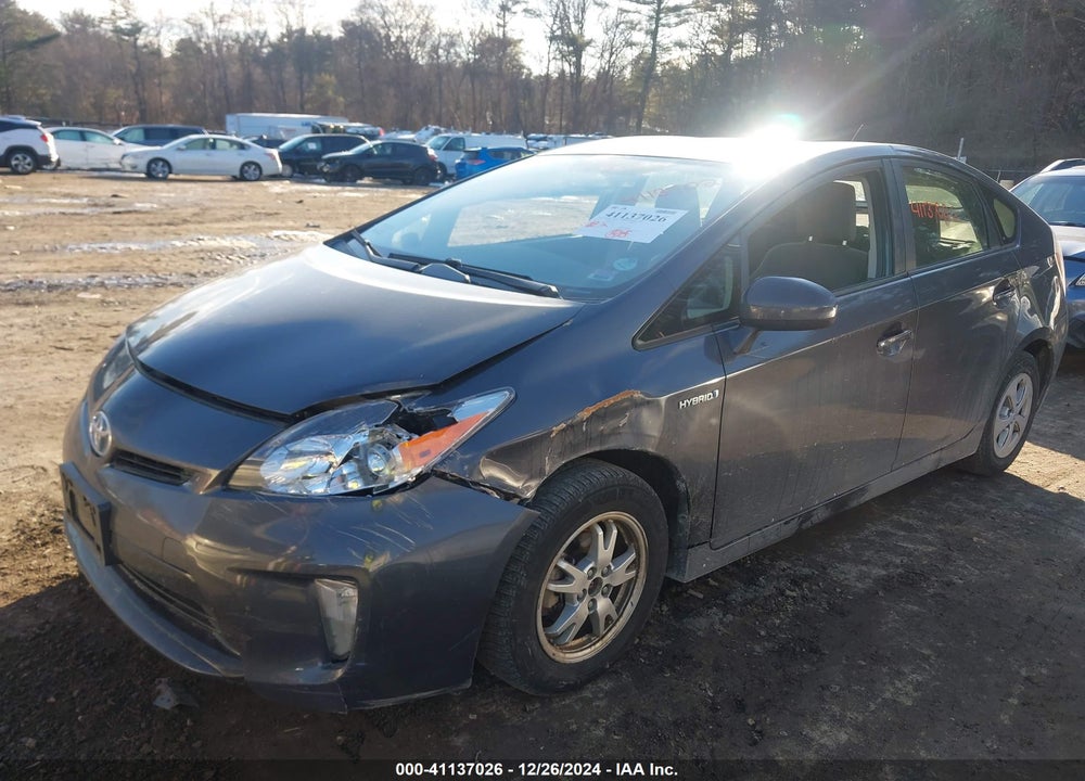 2012 TOYOTA PRIUS TWO VIN: JTDKN3DU5C1539124