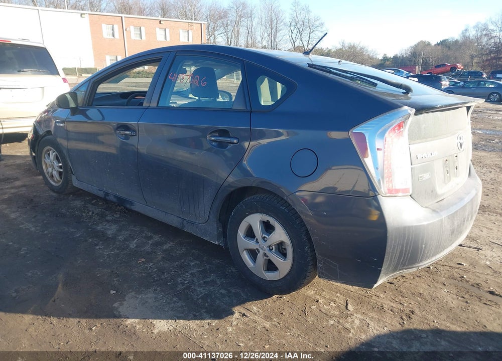 2012 TOYOTA PRIUS TWO VIN: JTDKN3DU5C1539124