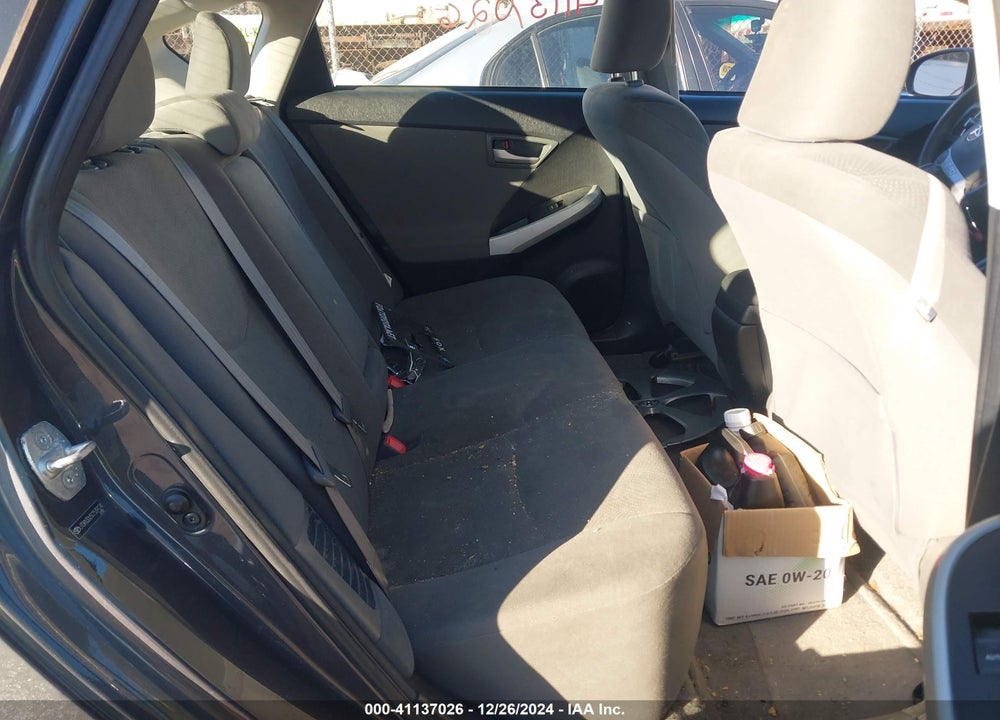 2012 TOYOTA PRIUS TWO VIN: JTDKN3DU5C1539124