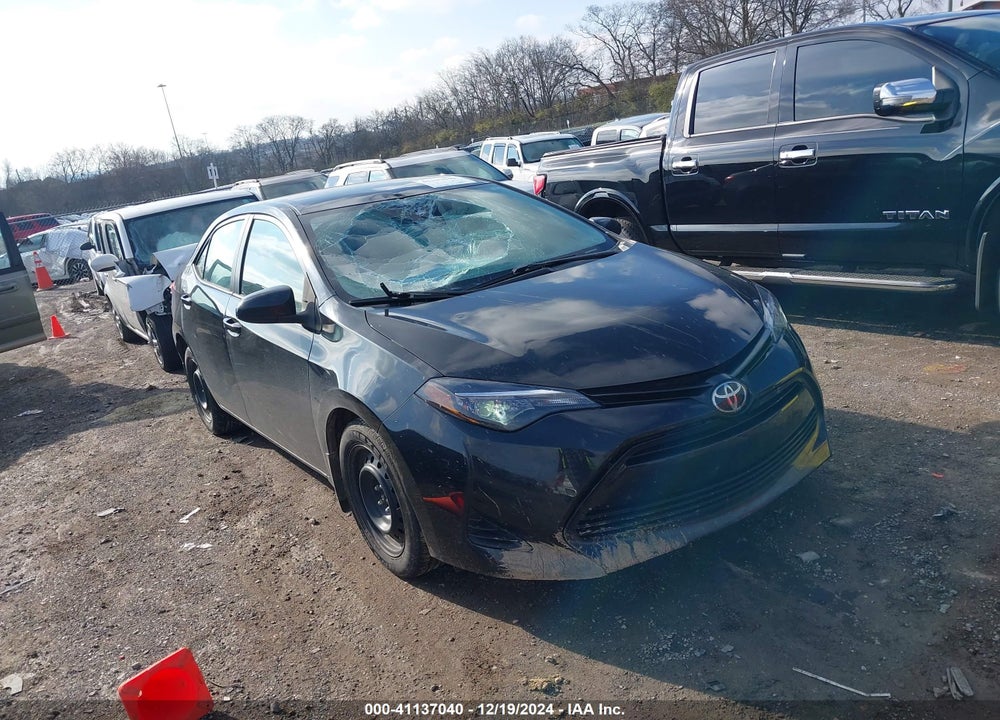 2019 TOYOTA COROLLA LE VIN: 2T1BURHE7KC201338