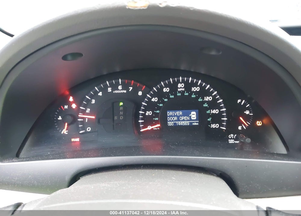 2007 TOYOTA CAMRY XLE V6 VIN: 4T1BK46K77U036558