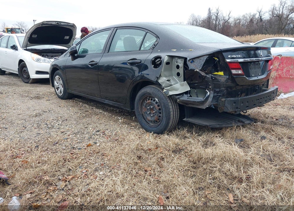 2013 HONDA CIVIC LX VIN: 19XFB2F59DE209074