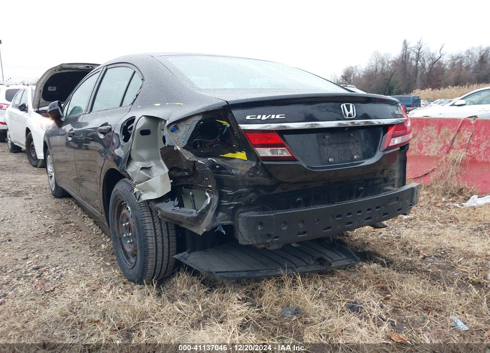 2013 HONDA CIVIC LX VIN: 19XFB2F59DE209074