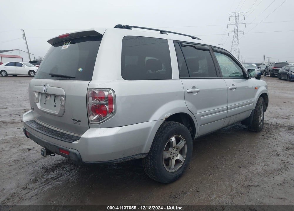 2008 HONDA PILOT EX-L VIN: 5FNYF18598B049251