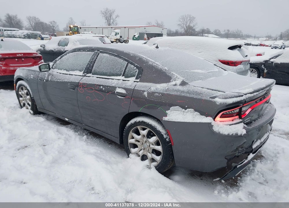 2015 DODGE CHARGER VIN: 2C3CDXJG4FH748975