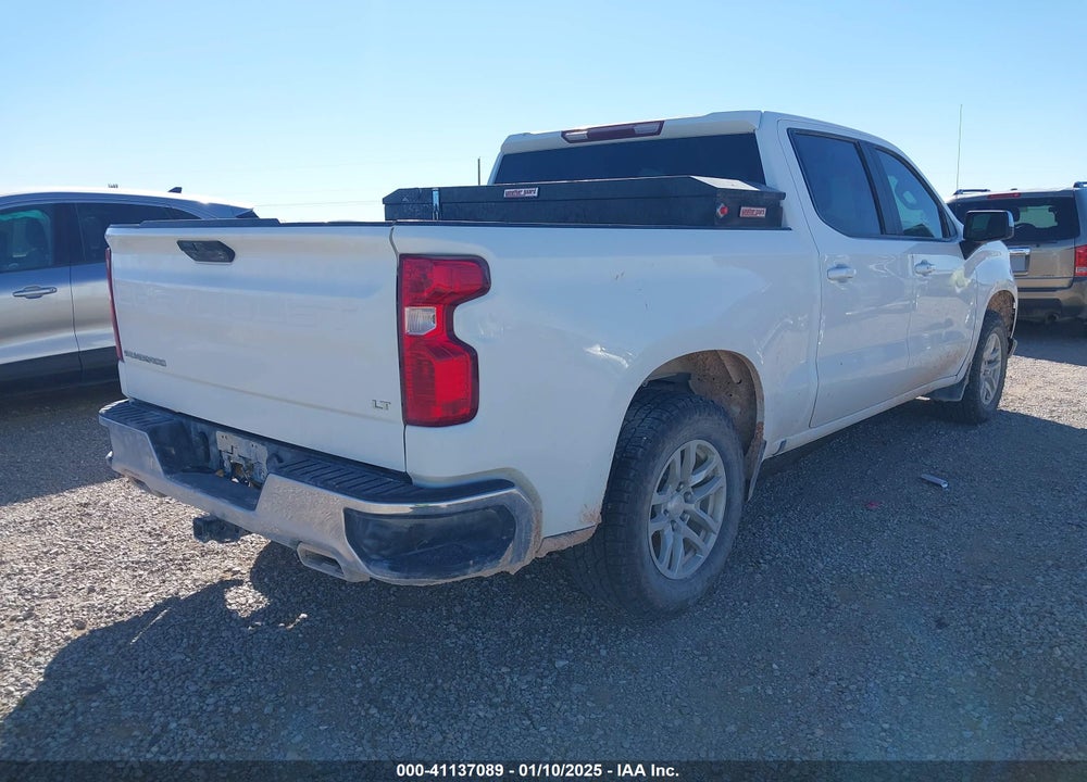2022 CHEVROLET SILVERADO 1500 LTD 4WD SHORT BED LT VIN: 1GCUYDED8NZ225010