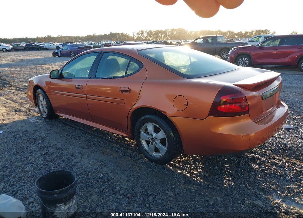 2005 PONTIAC GRAND PRIX VIN: 2G2WP522X51163630