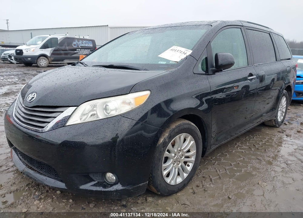 2012 TOYOTA SIENNA XLE LIMITED VIN: 5TDYK3DC9CS207412