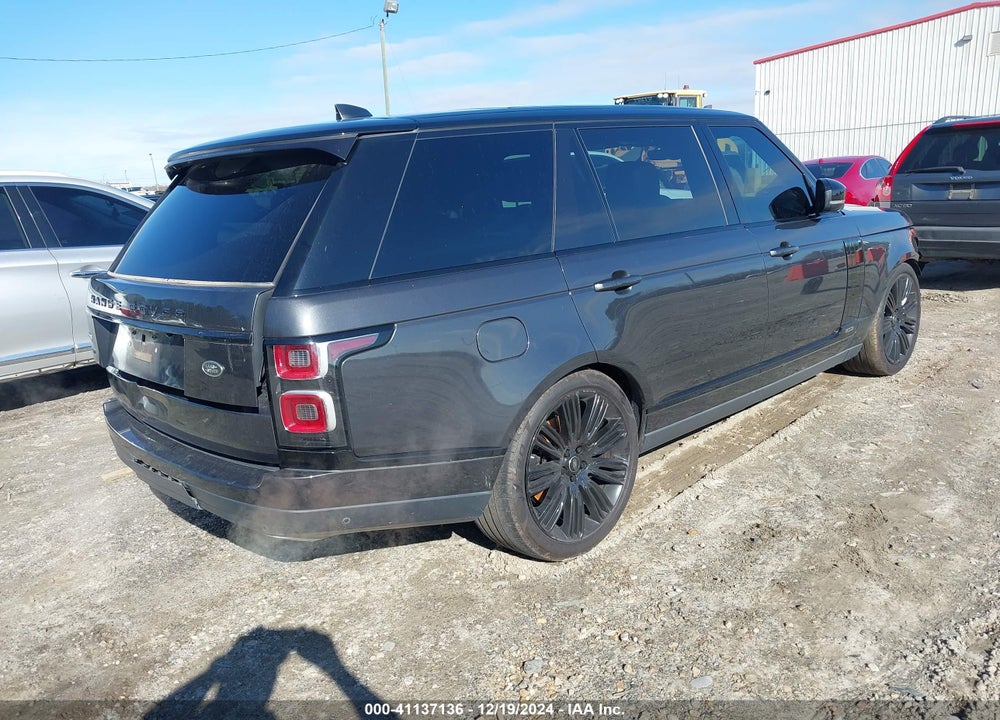 2019 LAND ROVER RANGE ROVER 5.0L V8 SUPERCHARGED VIN: SALGS5RE0KA548526