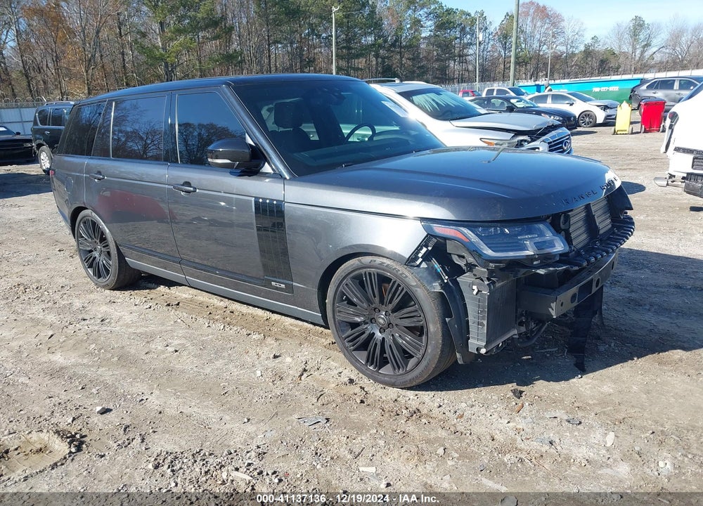 2019 LAND ROVER RANGE ROVER 5.0L V8 SUPERCHARGED VIN: SALGS5RE0KA548526
