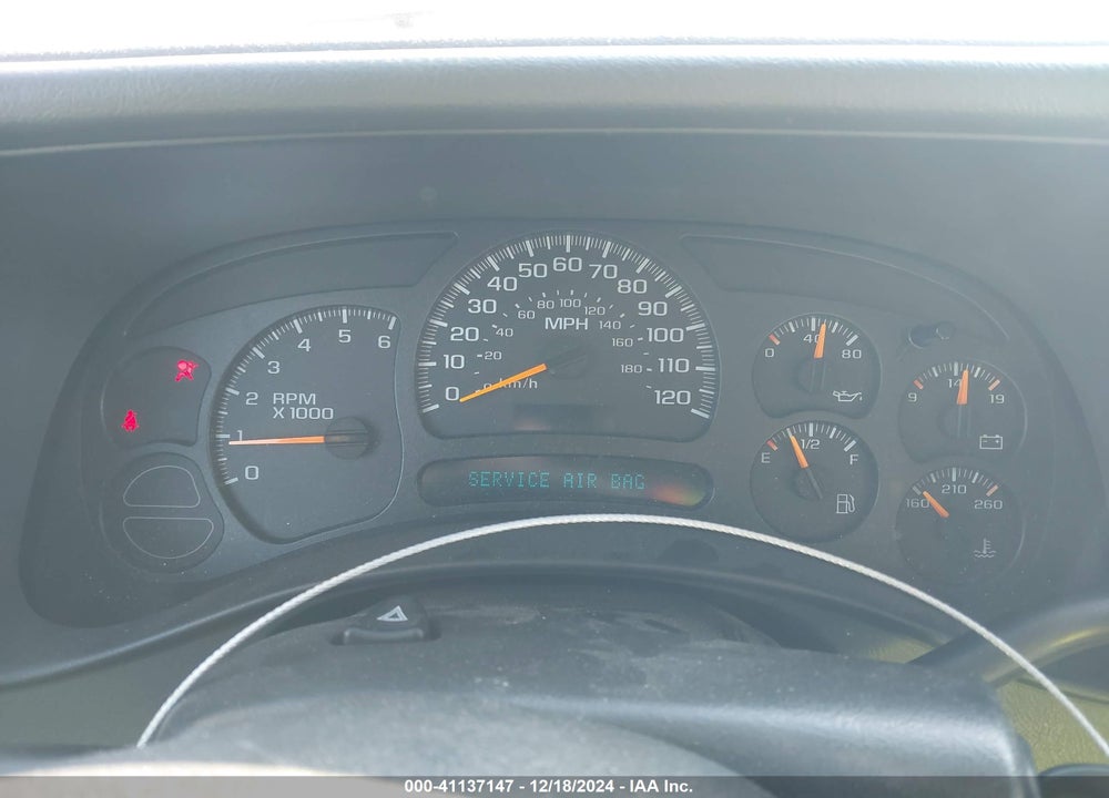 2005 CHEVROLET TAHOE Z71 VIN: 1GNEK13T45R225284