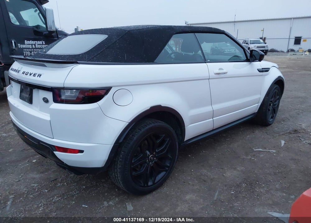 2017 LAND ROVER RANGE ROVER EVOQUE HSE DYNAMIC VIN: SALVD5BG4HH171289