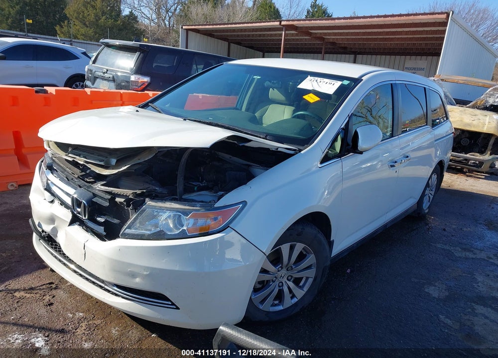 2016 HONDA ODYSSEY SE VIN: 5FNRL5H3XGB161106