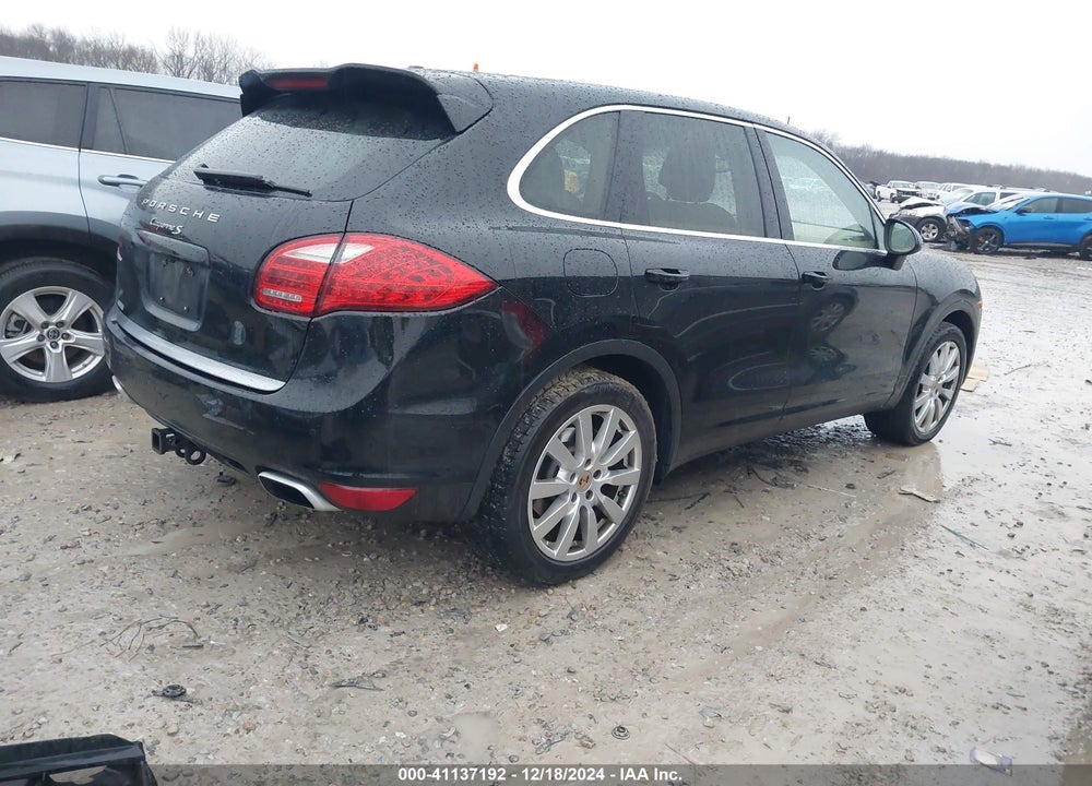 2014 PORSCHE CAYENNE S VIN: WP1AB2A26ELA56376