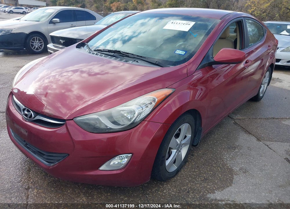 2013 HYUNDAI ELANTRA GLS VIN: 5NPDH4AE7DH379468