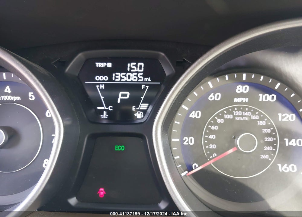 2013 HYUNDAI ELANTRA GLS VIN: 5NPDH4AE7DH379468
