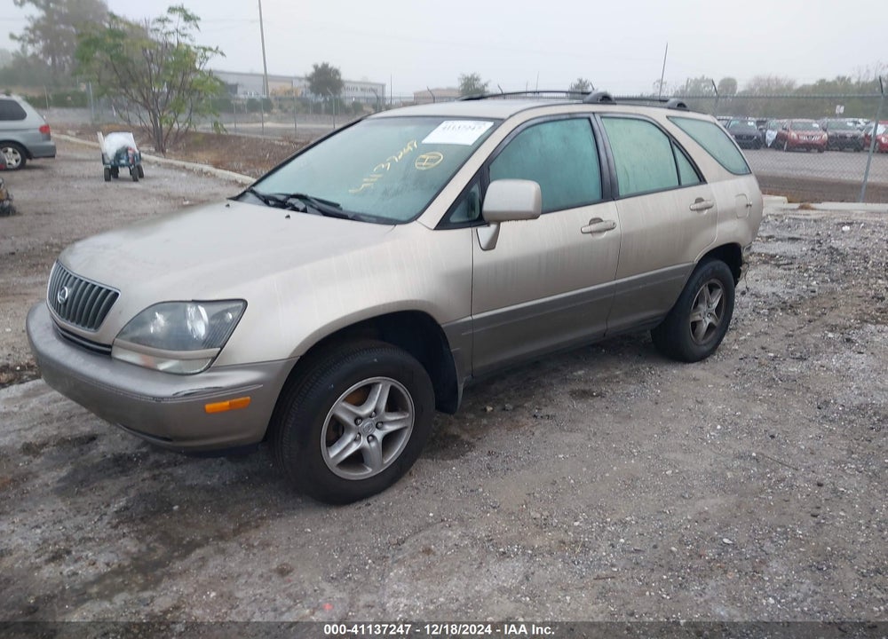 2000 LEXUS RX 300 VIN: JT6GF10U9Y0052784