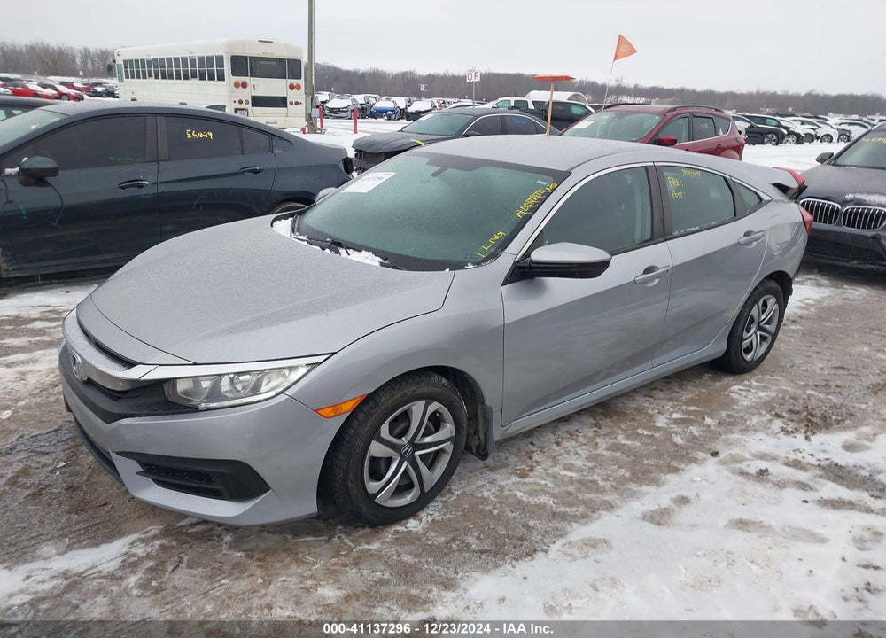 2017 HONDA CIVIC LX VIN: 19XFC2F50HE075655