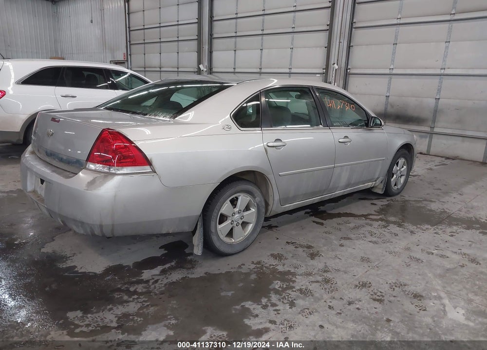 2008 CHEVROLET IMPALA VIN: 2G1WT55N189130642