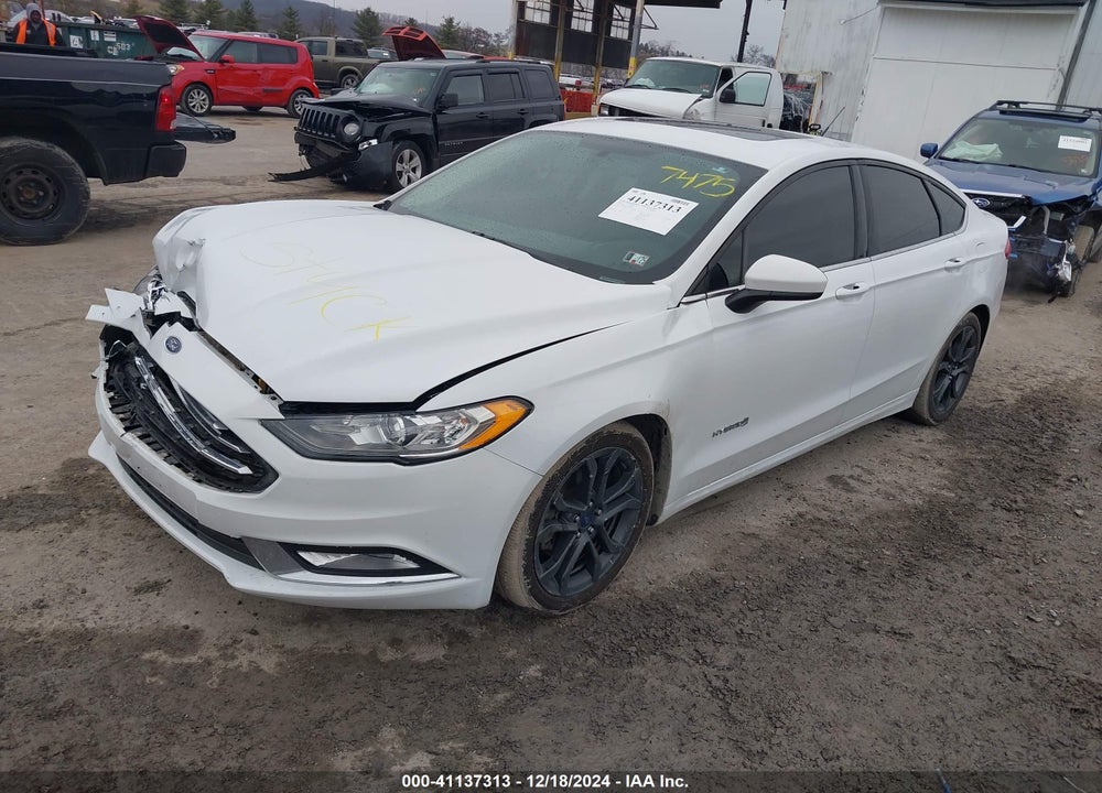 2018 FORD FUSION HYBRID SE VIN: 3FA6P0LU4JR197475
